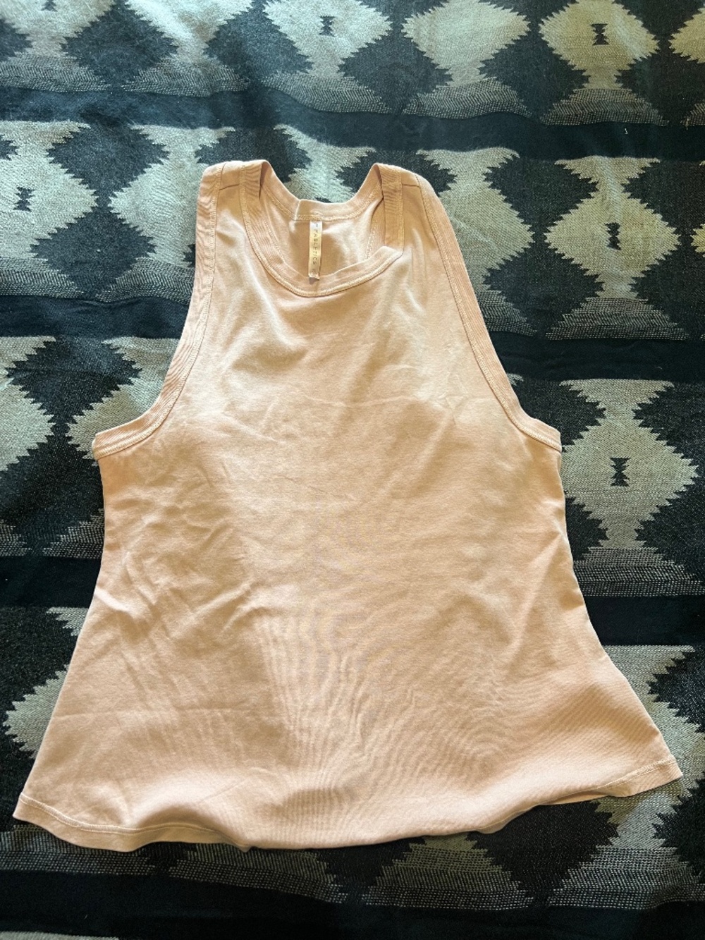 Light Peach Fabletics Tank 2X
